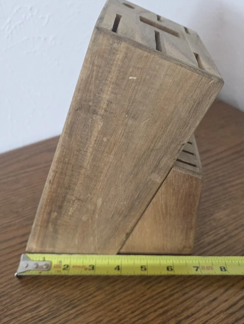 The Pioneer Woman Butcher Block Knife Rack Holder 13 Slots Block Only